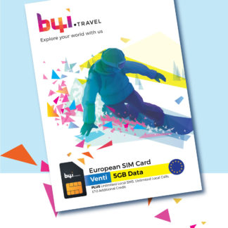 European travel SIM - venti package img